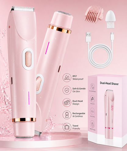 2 in 1 Dual Head Shaver Women